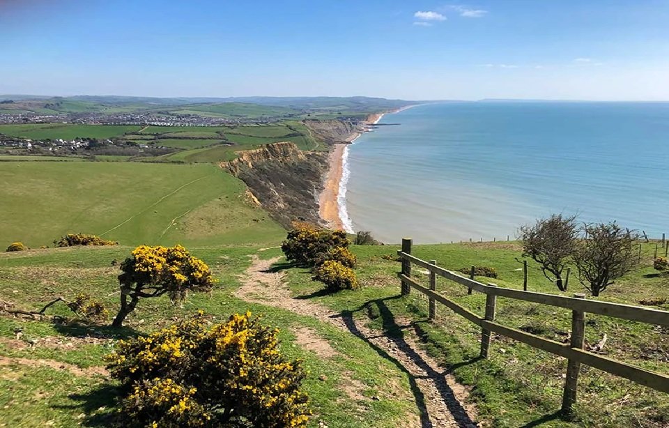 Runners on the Jurassic Coast